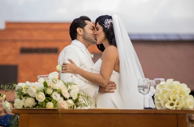 Fotografia de casamento em Casa Flora Eventos — São Caetano do Sul